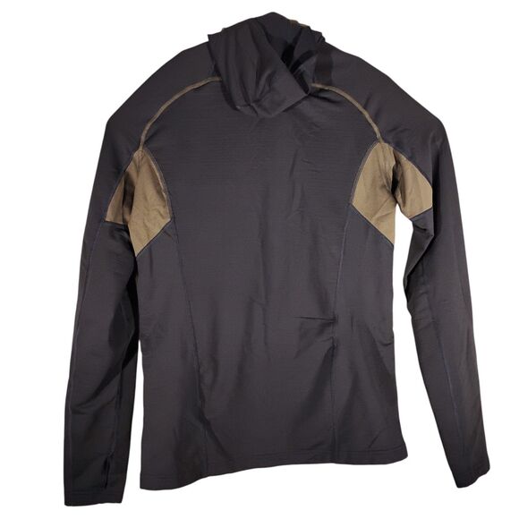 Nike Pro Combat shirrt mens L LArge navy blue 1/4 zip hyperwarm long sleeve - Picture 2 of 13